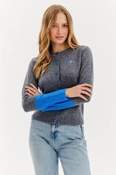 Misty Morning wool cardigan